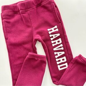 HARVARD Kids Maroon Sweatpants